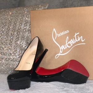 Christian Louboutins (Bianca) Patent Leather Pump